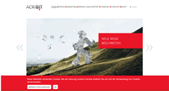 Desktop Screenshot of acribit.de